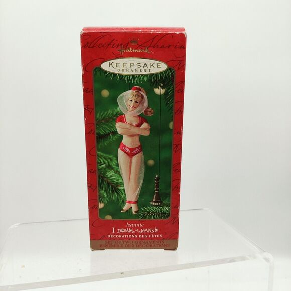 Hallmark 2000 I Dream of Jeannie Ornament with Bottle original box - Picture 9 of 10